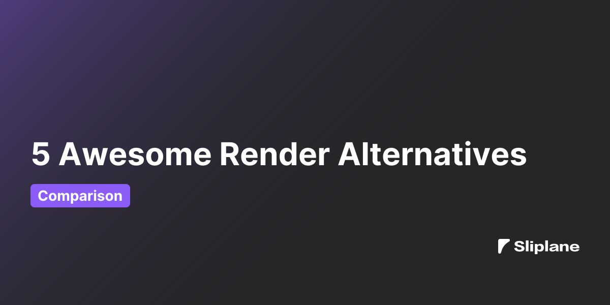 5 Awesome Render Alternatives